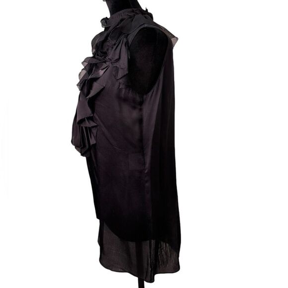 Givenchy Silk Sleeveless Ruffle Blouse (EU 40/US 8) - Picture 7 of 13